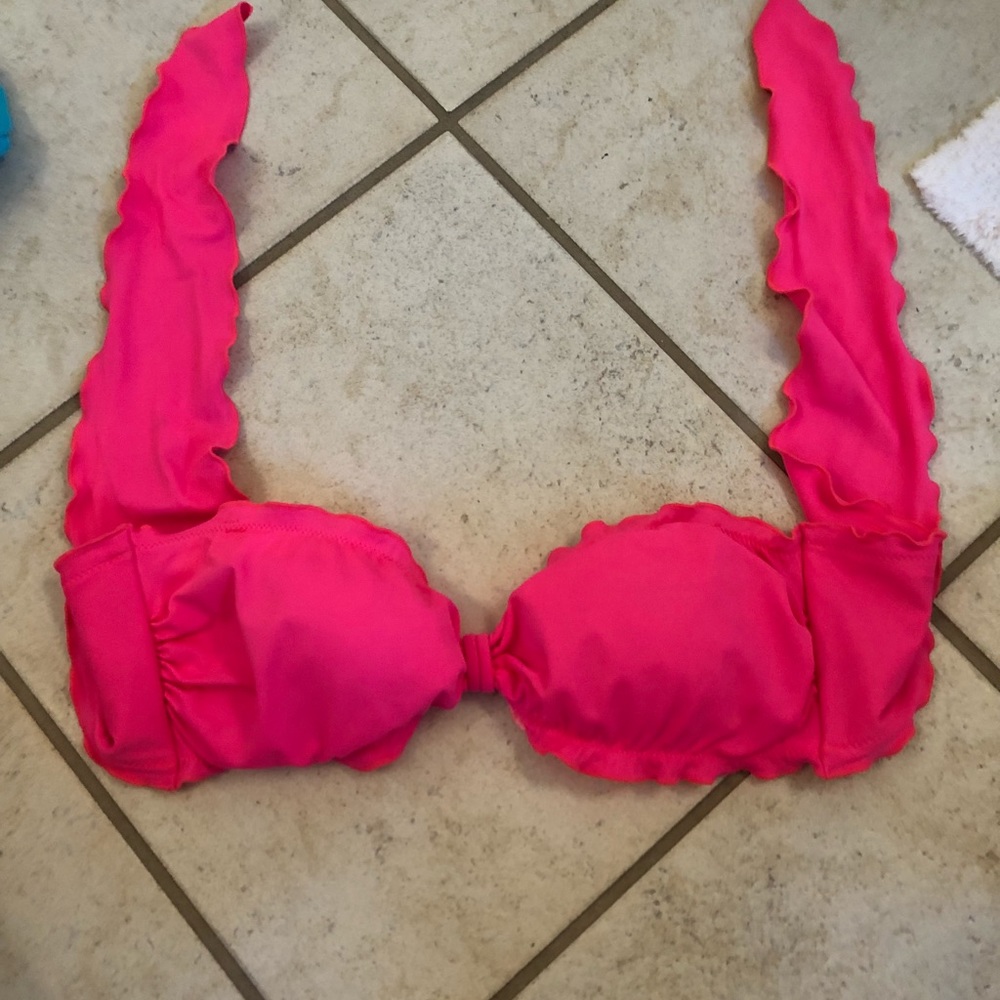 Victoria’s Secret PINK wrap bikini top swimsuit